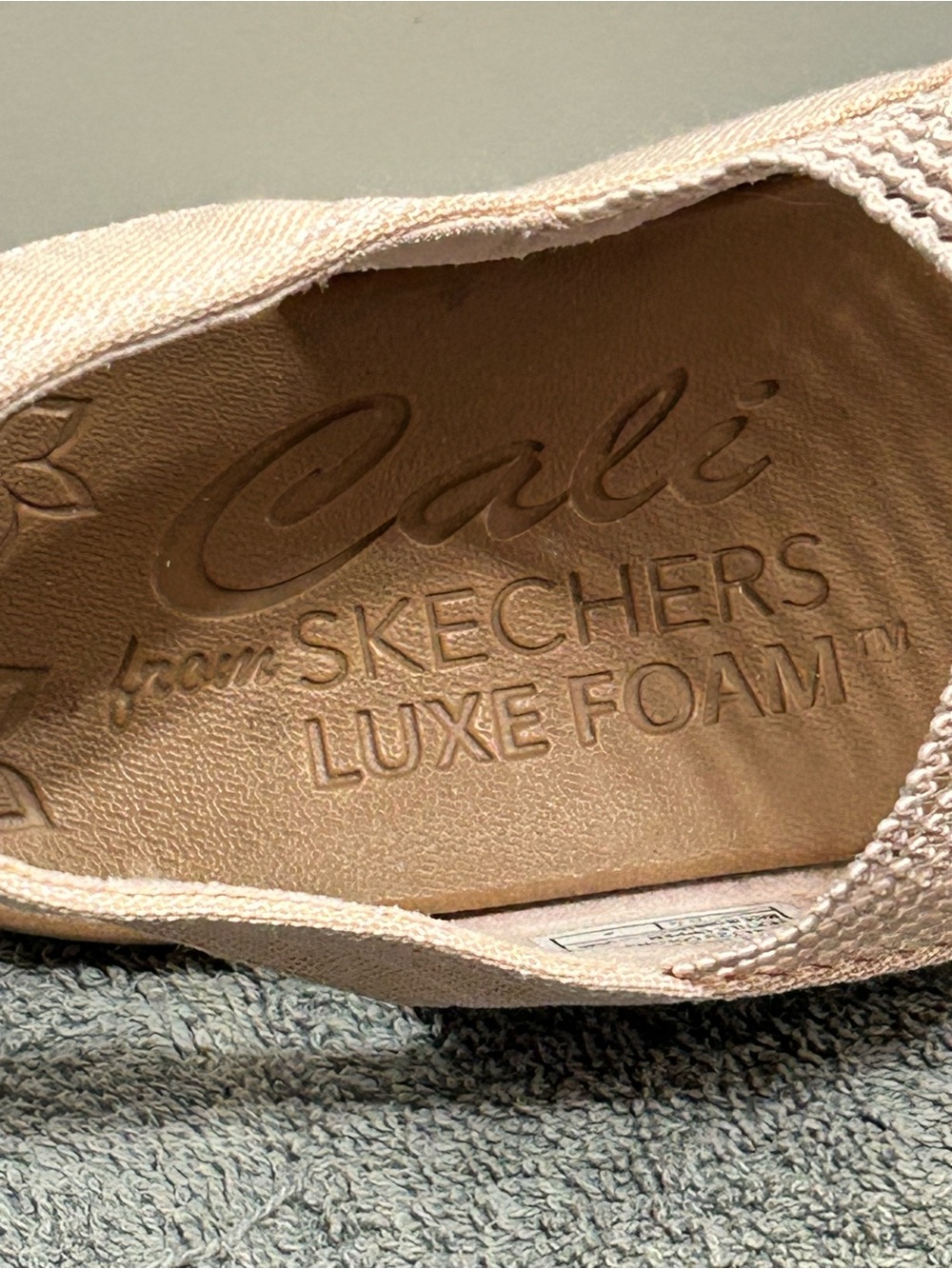 Sketchers Beverlee High Tea Cali Luxe Foam Wedges Womens Size 11 Pink - Picture 11 of 14